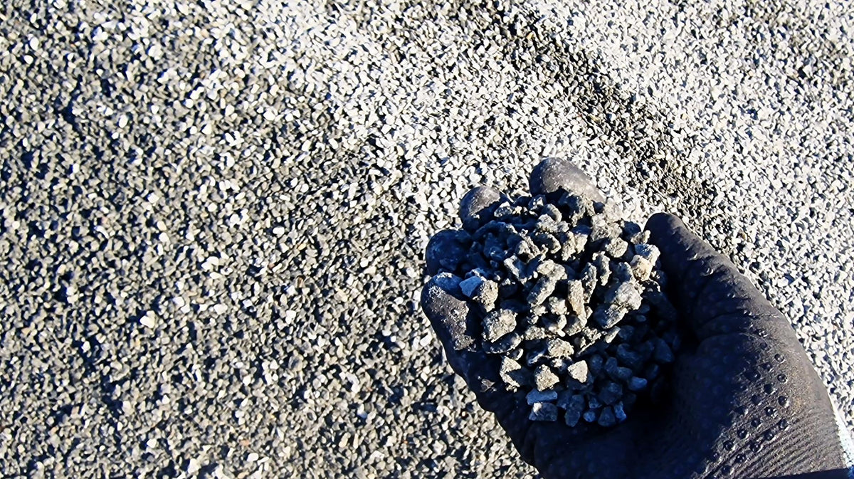 Kalliosepeli (hiekoitussepeli) 3-8mm, harmaa, säkissä 1000kg